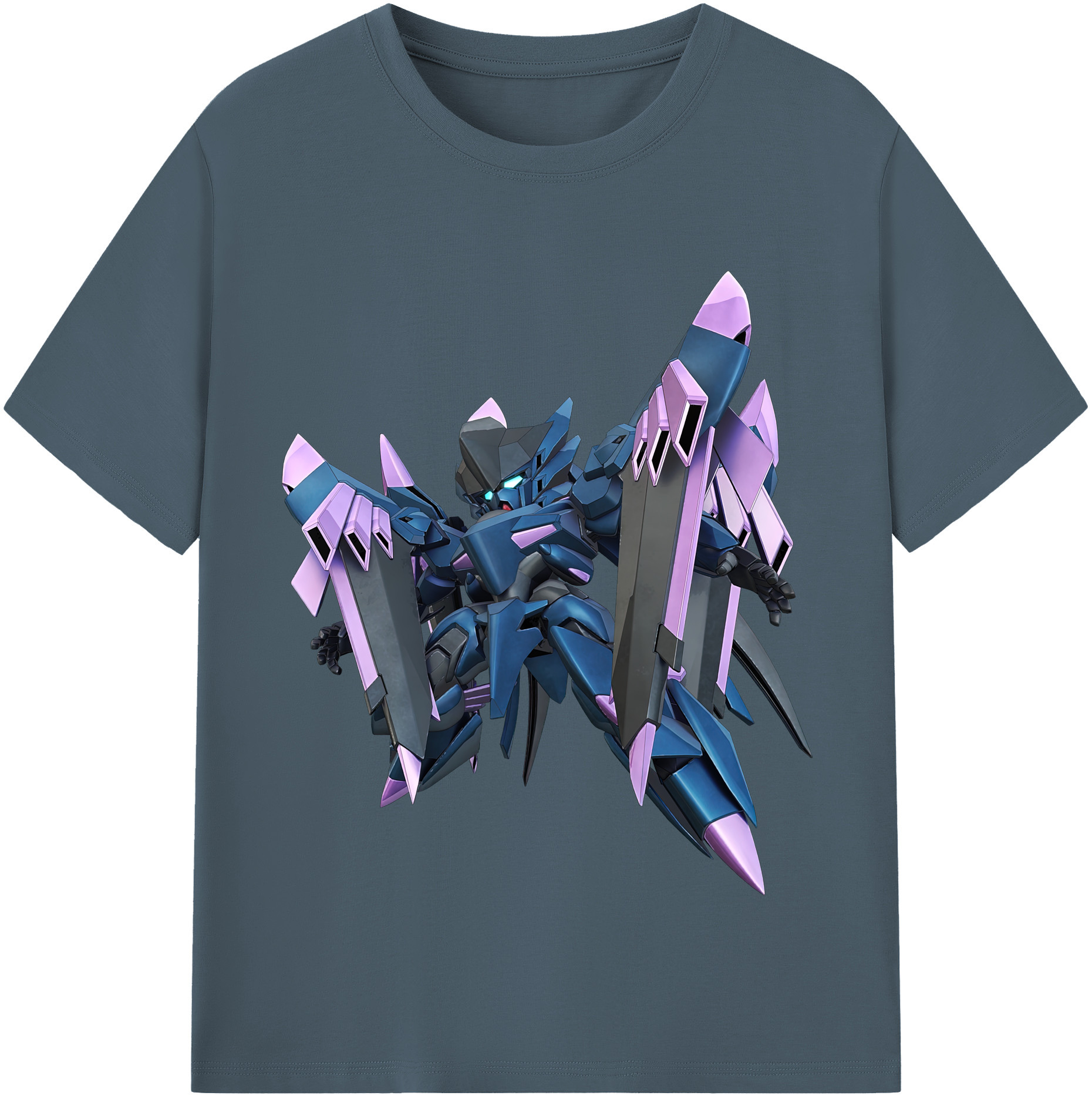 （画像用） 機動戦士ガンダム Mobile Suit Gundam 綿100％半袖Tシャツ（フロントプリント）